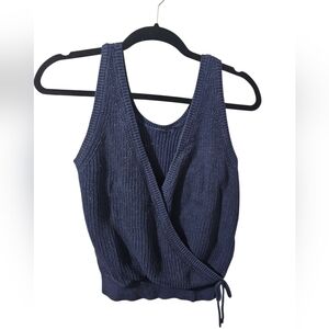 Babaton Stacey Knit Wrap Tank